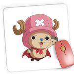 PC, gaming si accesorii - Periferice PC - Mousepad - Mousepad Gaming Tony Tony Chopper One Piece Pirate Anime, 21x19 cm - Infinity.ro
