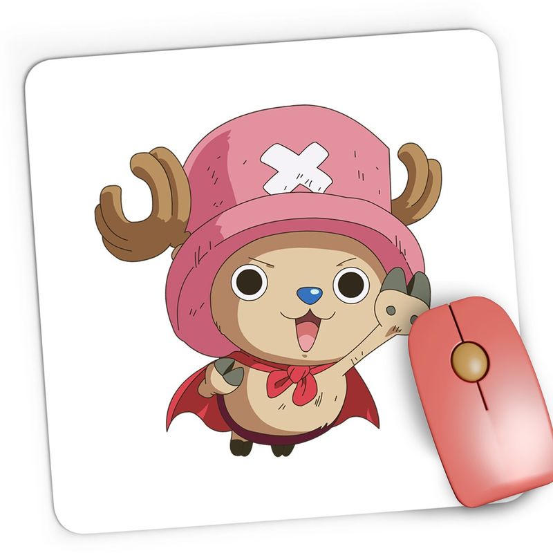 PC, gaming si accesorii - Periferice PC - Mousepad - Mousepad Gaming Tony Tony Chopper One Piece Pirate Anime, 21x19 cm - Infinity.ro