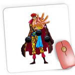 PC, gaming si accesorii - Periferice PC - Mousepad - Mousepad Gaming One Piece Eustass Captain Kid Pirate South Blue, 21x19 cm - Infinity.ro
