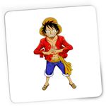 PC, gaming si accesorii - Periferice PC - Mousepad - Mousepad Gaming One Piece Pirat Monkey D Luffy Salut, 21x19 cm - Infinity.ro