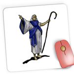 PC, gaming si accesorii - Periferice PC - Mousepad - Mousepad Gaming Age of Empires Moise Profet Biblie, 21x19 cm - Infinity.ro