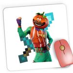 PC, gaming si accesorii - Periferice PC - Mousepad - Mousepad Gaming Tomato Skin Fortnite Minecraft, 21x19 cm - Infinity.ro