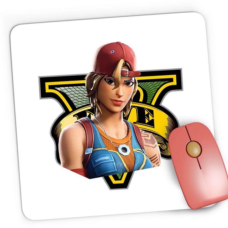 PC, gaming si accesorii - Periferice PC - Mousepad - Mousepad Gaming Sparkplug Fortnite GTA5, 21x19 cm - Infinity.ro