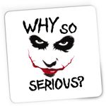 PC, gaming si accesorii - Periferice PC - Mousepad - Mousepad Gaming Joker Why So Serious Play Gang Fortnite, 21x19 cm - Infinity.ro