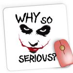 PC, gaming si accesorii - Periferice PC - Mousepad - Mousepad Gaming Joker Why So Serious Play Gang Fortnite, 21x19 cm - Infinity.ro