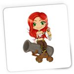 PC, gaming si accesorii - Periferice PC - Mousepad - Mousepad Gaming League of Legends Akali LoL Rebel Girl, 21x19 cm - Infinity.ro