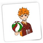 PC, gaming si accesorii - Periferice PC - Mousepad - Mousepad Gaming Haikyuu Hinata Dragobete Volei Haikyu!!, 21x19 cm - Infinity.ro