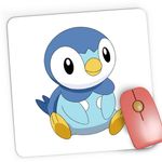 PC, gaming si accesorii - Periferice PC - Mousepad - Mousepad Gaming Pokemon Go Piplup Pinguin Plus Card, 21x19 cm - Infinity.ro