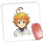 PC, gaming si accesorii - Periferice PC - Mousepad - Mousepad Gaming The Promised Neverland Emma Anime Manga, 21x19 cm - Infinity.ro