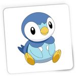 PC, gaming si accesorii - Periferice PC - Mousepad - Mousepad Gaming Pokemon Go Piplup Pinguin Plus Card, 21x19 cm - Infinity.ro