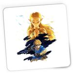 PC, gaming si accesorii - Periferice PC - Mousepad - Mousepad Gaming The Legend of Zelda Link Princess Breath, 21x19 cm - Infinity.ro