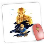 PC, gaming si accesorii - Periferice PC - Mousepad - Mousepad Gaming The Legend of Zelda Link Princess Breath, 21x19 cm - Infinity.ro