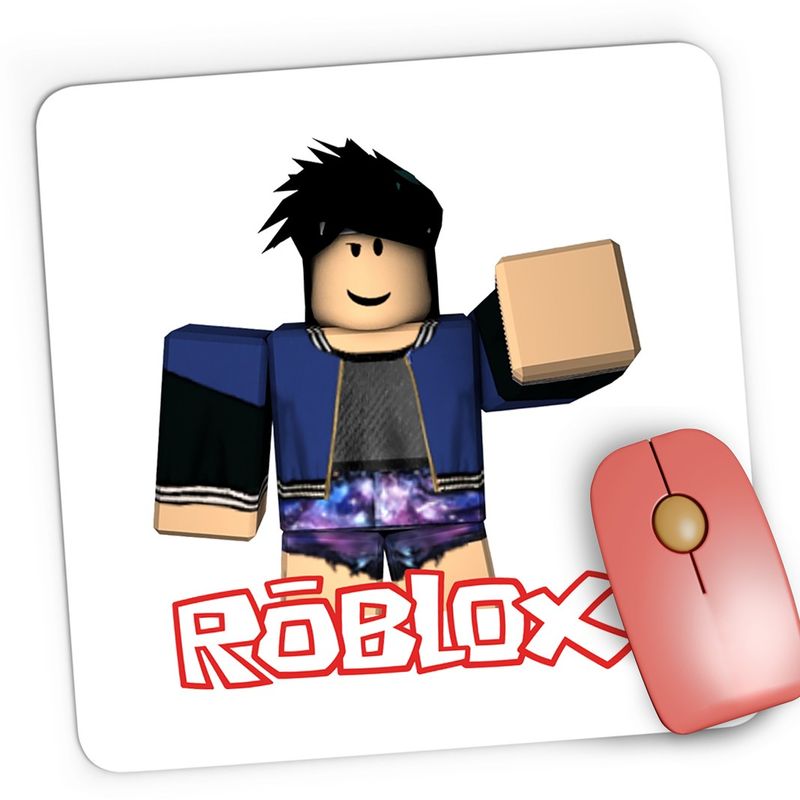 PC, gaming si accesorii - Periferice PC - Mousepad - Mousepad Gaming Roblox Cool Meme Avatar, 21x19 cm - Infinity.ro