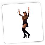PC, gaming si accesorii - Periferice PC - Mousepad - Mousepad Gaming Ariana Grande Positions Merch Cloud, 21x19 cm - Infinity.ro