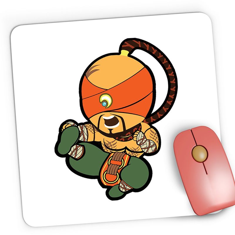PC, gaming si accesorii - Periferice PC - Mousepad - Mousepad Gaming League of Legends Lee Sin LoL Shaolin Chibi, 21x19 cm - Infinity.ro