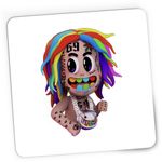 PC, gaming si accesorii - Periferice PC - Mousepad - Mousepad Gaming 6ix9ine Tekashi69 Rapper, 21x19 cm - Infinity.ro