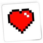PC, gaming si accesorii - Periferice PC - Mousepad - Mousepad Gaming Minecraft Heart, 21x19 cm - Infinity.ro