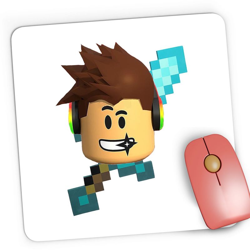 PC, gaming si accesorii - Periferice PC - Mousepad - Mousepad Gaming Roblox Diamond Sword Minecraft, 21x19 cm - Infinity.ro