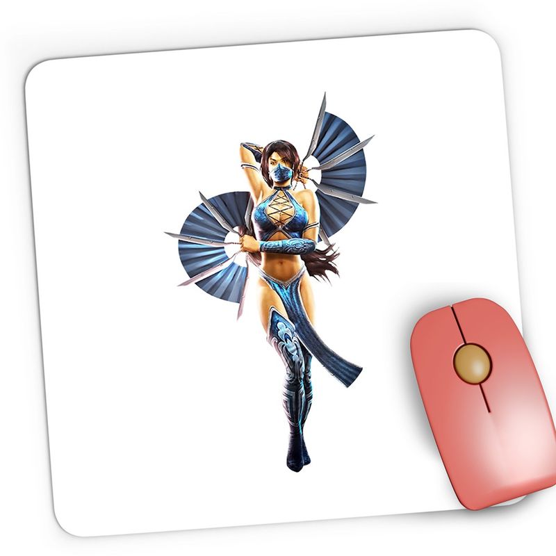 PC, gaming si accesorii - Periferice PC - Mousepad - Mousepad Gaming Mortal Kombat Armageddon Kitana PS5, 21x19 cm - Infinity.ro