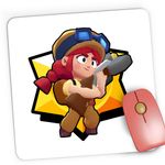 PC, gaming si accesorii - Periferice PC - Mousepad - Mousepad Gaming Jessie Brawl Stars GTA, 21x19 cm - Infinity.ro