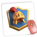 PC, gaming si accesorii - Periferice PC - Mousepad - Mousepad Gaming Helmet Clash Royale, 21x19 cm - Infinity.ro