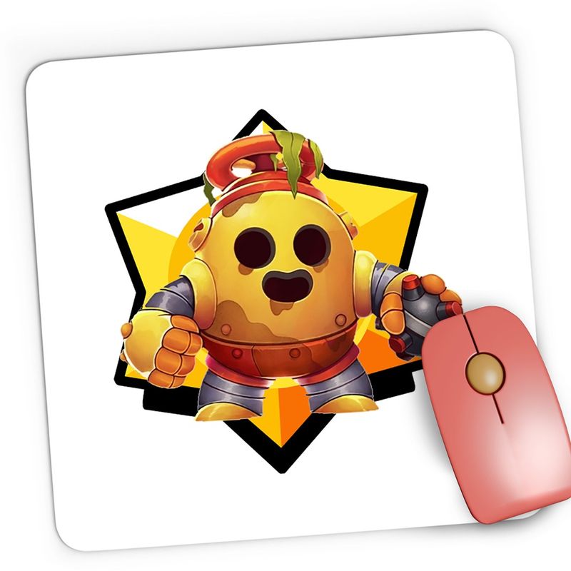 PC, gaming si accesorii - Periferice PC - Mousepad - Mousepad Gaming Robospike Brawl Stars, 21x19 cm - Infinity.ro