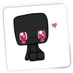 PC, gaming si accesorii - Periferice PC - Mousepad - Mousepad Gaming Baby Enderman Love Minecraft, 21x19 cm - Infinity.ro