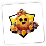 PC, gaming si accesorii - Periferice PC - Mousepad - Mousepad Gaming Robospike Brawl Stars, 21x19 cm - Infinity.ro