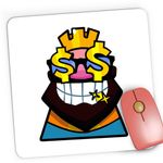 PC, gaming si accesorii - Periferice PC - Mousepad - Mousepad Gaming King Clash Royale Minecraft, 21x19 cm - Infinity.ro