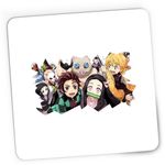 PC, gaming si accesorii - Periferice PC - Mousepad - Mousepad Gaming Demon Slayer Team Gang Roblox, 21x19 cm - Infinity.ro