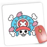 PC, gaming si accesorii - Periferice PC - Mousepad - Mousepad Gaming One Piece Tony Tony Chopper Flag Logo Sigil, 21x19 cm - Infinity.ro