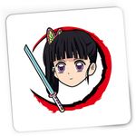 PC, gaming si accesorii - Periferice PC - Mousepad - Mousepad Gaming Demon Slayer Kanao Tsuyuri Sabie Katana, 21x19 cm - Infinity.ro