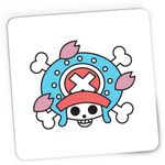 PC, gaming si accesorii - Periferice PC - Mousepad - Mousepad Gaming One Piece Tony Tony Chopper Flag Logo Sigil, 21x19 cm - Infinity.ro