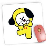 PC, gaming si accesorii - Periferice PC - Mousepad - Mousepad Gaming BT21 Chimmy BTS Kpop Plus Cute, 21x19 cm - Infinity.ro