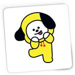 PC, gaming si accesorii - Periferice PC - Mousepad - Mousepad Gaming BT21 Chimmy BTS Kpop Plus Cute, 21x19 cm - Infinity.ro