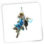 PC, gaming si accesorii - Periferice PC - Mousepad - Mousepad Gaming Legend of Zelda Link Minecraft Game, 21x19 cm - Infinity.ro