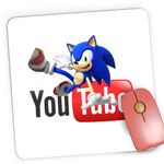 PC, gaming si accesorii - Periferice PC - Mousepad - Mousepad Gaming Sonic the Hedgehog Youtube Youtuber Creator, 21x19 cm - Infinity.ro