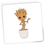 PC, gaming si accesorii - Periferice PC - Mousepad - Mousepad Gaming Baby Groot Dragobete Valentines Day Bebe, 21x19 cm - Infinity.ro
