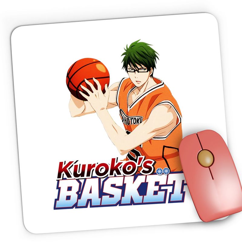 PC, gaming si accesorii - Periferice PC - Mousepad - Mousepad Gaming Kuroko no Basket Shintaro Midorima Anime Love, 21x19 cm - Infinity.ro