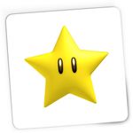 PC, gaming si accesorii - Periferice PC - Mousepad - Mousepad Gaming Super Mario Bros Gold Star VIP Game, 21x19 cm - Infinity.ro
