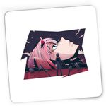 PC, gaming si accesorii - Periferice PC - Mousepad - Mousepad Gaming Darling in the FranXX Hiro Anime, 21x19 cm - Infinity.ro