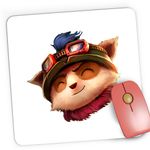 PC, gaming si accesorii - Periferice PC - Mousepad - Mousepad Gaming Teemo League of Legends Swift Scout LoL, 21x19 cm - Infinity.ro