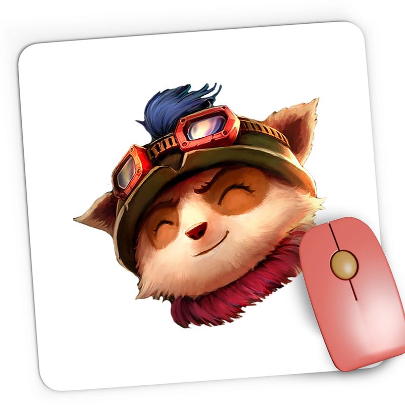 PC, gaming si accesorii - Periferice PC - Mousepad - Mousepad Gaming Teemo League of Legends Swift Scout LoL, 21x19 cm - Infinity.ro