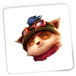 PC, gaming si accesorii - Periferice PC - Mousepad - Mousepad Gaming Teemo League of Legends Swift Scout LoL, 21x19 cm - Infinity.ro