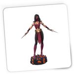 PC, gaming si accesorii - Periferice PC - Mousepad - Mousepad Gaming Mortal Kombat Mileena Daggers Ninja Battle, 21x19 cm - Infinity.ro