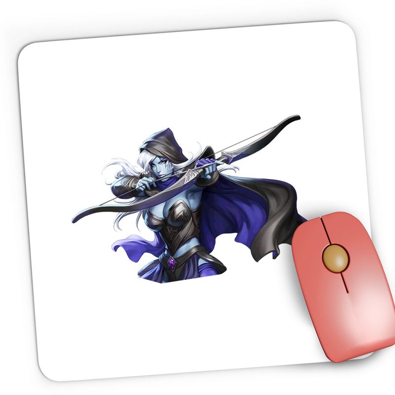 PC, gaming si accesorii - Periferice PC - Mousepad - Mousepad Gaming Dota 2 Traxex Drow Ranger Hero Dota2, 21x19 cm - Infinity.ro