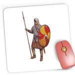 PC, gaming si accesorii - Periferice PC - Mousepad - Mousepad Gaming Age Of Empires Knight Carolingian Dynasty Middle Ages Monster, 21x19 cm - Infinity.ro