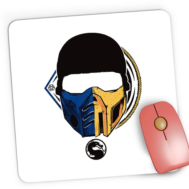 PC, gaming si accesorii - Periferice PC - Mousepad - Mousepad Gaming Mortal Kombat Insects Sports Mask Hero Natural, 21x19 cm - Infinity.ro