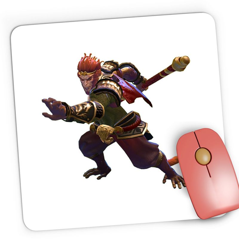 PC, gaming si accesorii - Periferice PC - Mousepad - Mousepad Gaming Dota 2 Sun Wukong Monkey King Heroes Dota2, 21x19 cm - Infinity.ro