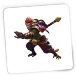 PC, gaming si accesorii - Periferice PC - Mousepad - Mousepad Gaming Dota 2 Sun Wukong Monkey King Heroes Dota2, 21x19 cm - Infinity.ro